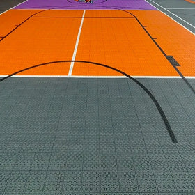 Multipurpose Outdoor Pickleball Court Flooring PP Interlocking Sports Click Install System