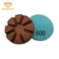3 Inch Copper Bond Hybrid Polishing Pads with 8 Pies for Concrete