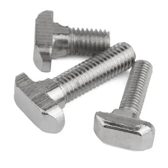 Manufacturer Carbon Steel Stainless Steel Zinc Plated DIN 186 T-shaped square Neck Bolt From Chinese Factory