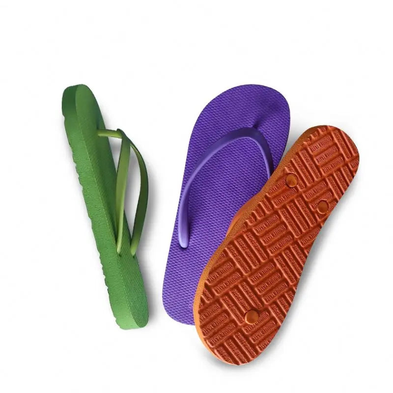 Wholesale Promotional PVC Flip Flops Colorful Printed Women's Summer for Slippers Breathable Disposable Fashion Flip Flops