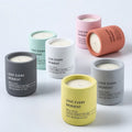 Wholesale Concrete Candle Tins Colored Empty Candle Cups Glass Jars for Candle Making