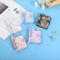 New Cute Kawaii Koran Pocket Daisy Series 3-Ring Binder Mini Style Loose-leaf Office School Spiral Notebooks for Stationery Use