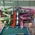 Combination Bodyslides  Adults Water Slides Water Park Fiberglass Swimming Pool Slides