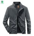Custom Men's Reversible Jacket for Spring Autumn Winter Handmade Casual Long Sleeve Viscose Breathable Long Length Solid Color