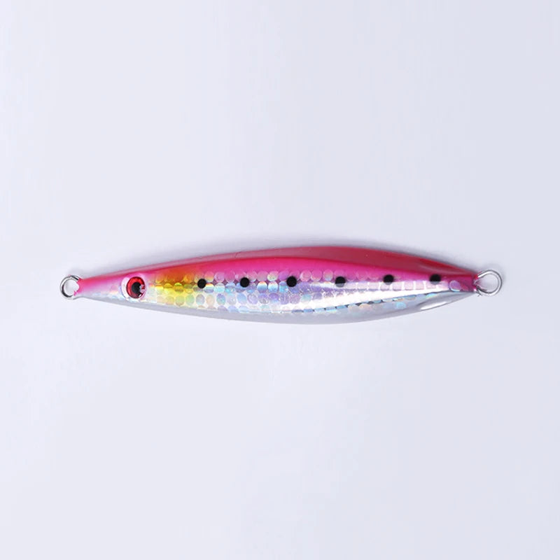 20g 40g 60g 80g 100g 120g Long Casting Micro Jig Lures Metal Jig Lure Molds Lead Fish Slow Pitch Jigging with Hook