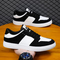 Customizable Logo Fashion Color Blocking Board Shoes Air Cushion Low Cut Men Casual Shoes