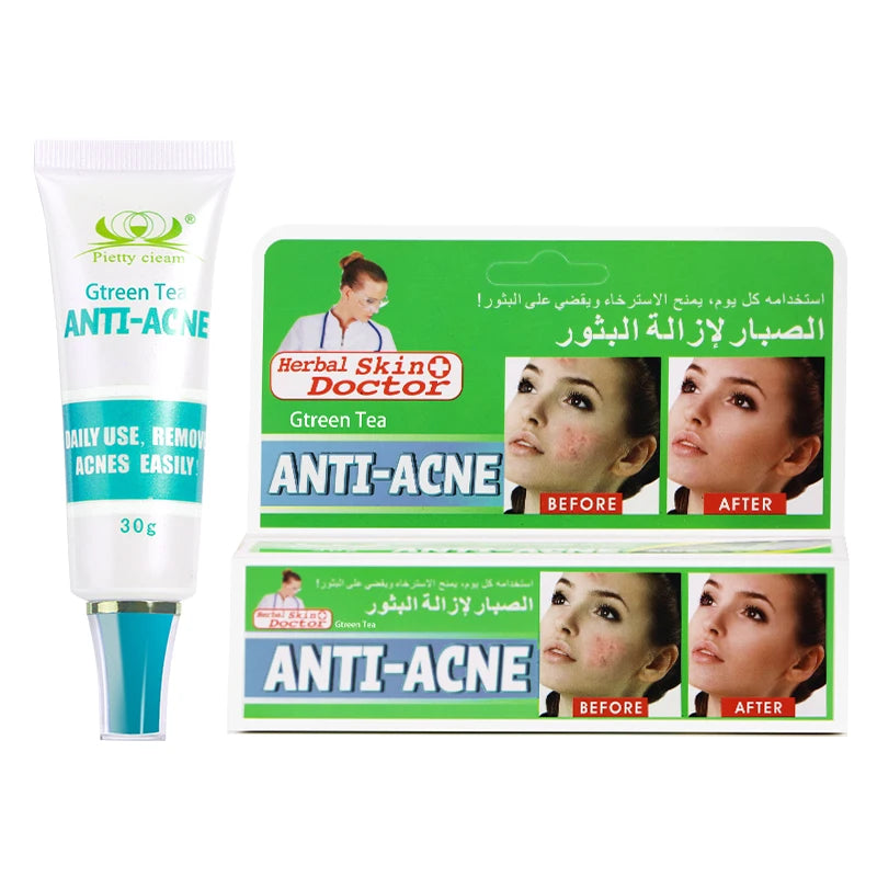 Pretty Cowry Hot Selling Crema Para Acne Product Soothing Skin Face Creams Anti Acne Face Cream Pimple Cream
