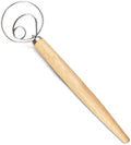 13.5 Inch Stainless Steel Danish Bread Dough Whisk Dutch Dough Whisks Bread Whisk