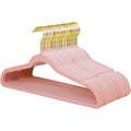 Colorful Velvet Hanger Premium 360 Degree Swivel Non-Slip Space-Saving Flocking Hanger for Adult Clothes Wholesale