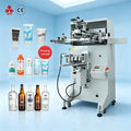 S250 New Arrival Milk Tea Cup Bottle Semi Screen Printing Machine Glass or Plastic Bottle Screen Printing Machine