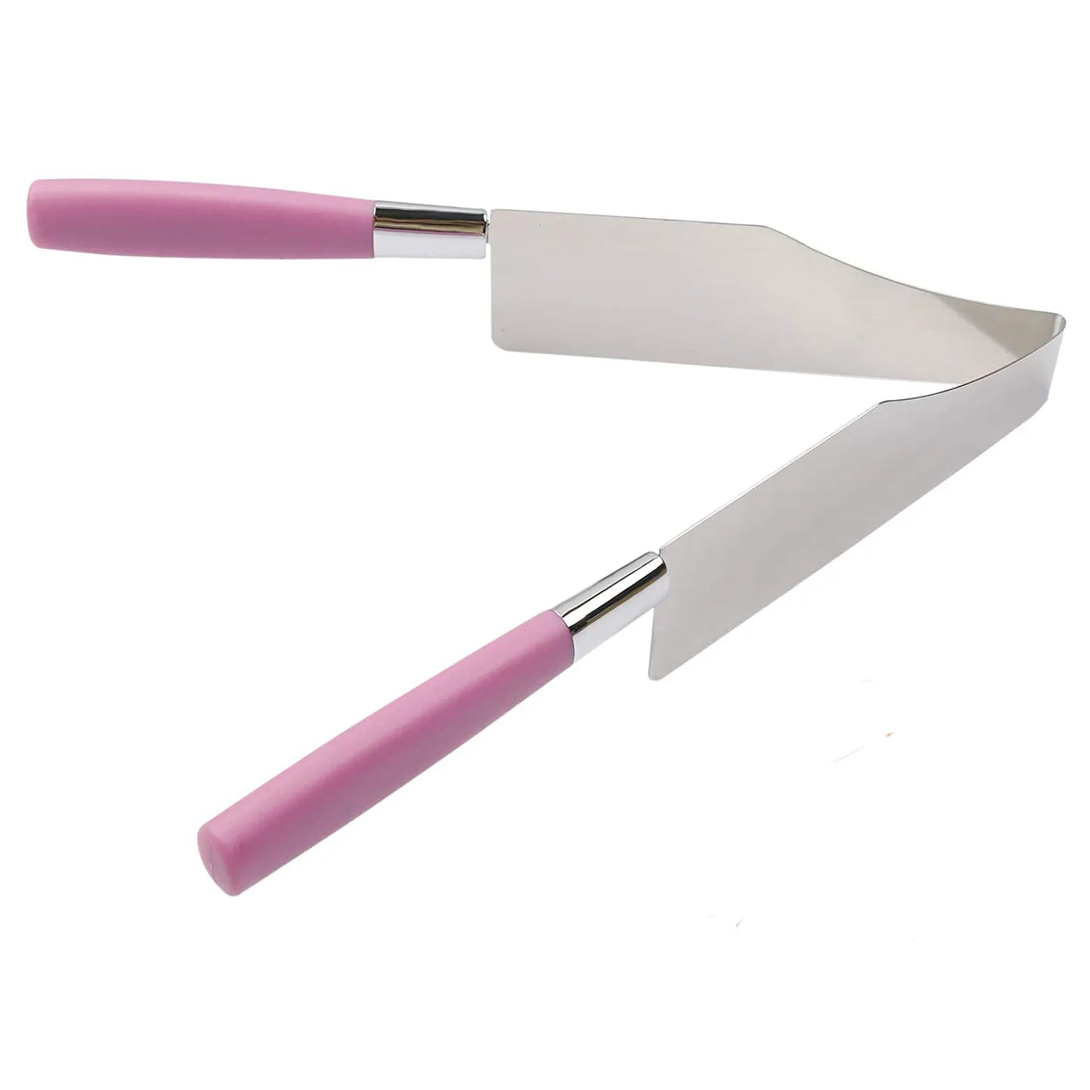 Adjustable Even Slices Triangular Baking Tool Food Transfer Clip Stainless Steel Server for Cake Pie Pizza