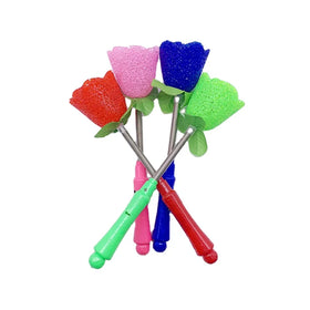 LED Glow Stick Medium Sized Rose Stick Particle Flash Light Stick Wand Bar Concert Party