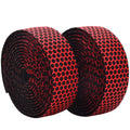Bicycle Anti-skid Belt Handle Belt Road Bike Handlebar Strap Bandage Wrap Belt Handle Set Riding Equipm Honeycomb Color Silicone