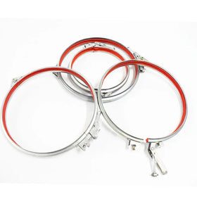 Stainless Steel Duct Clamp Galvanized Pipe Clamp