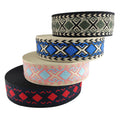 Hot Sale 5.0cm Wide Ethnic Jacquard Ribbon Thick Men's and Women's Shoulder Straps