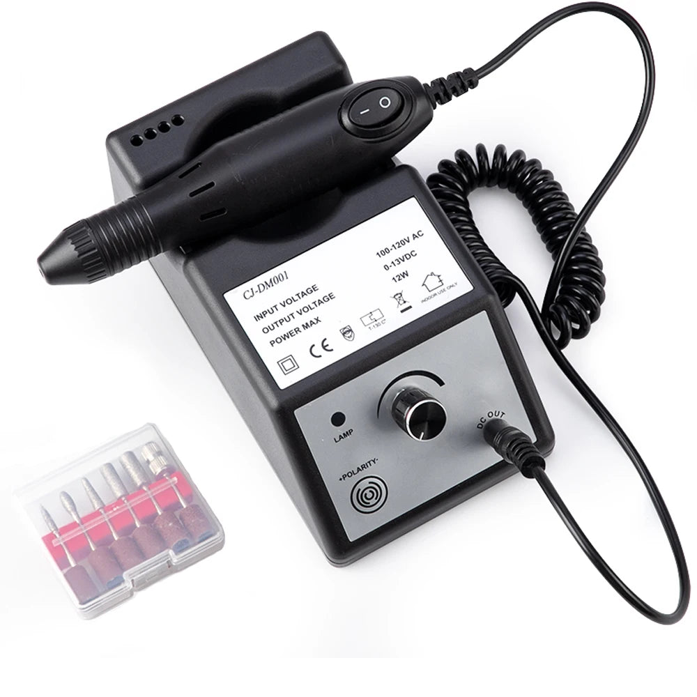 Cordless Rechargeable Portable Desktop Nail Drill Machine Electric Nail Drill