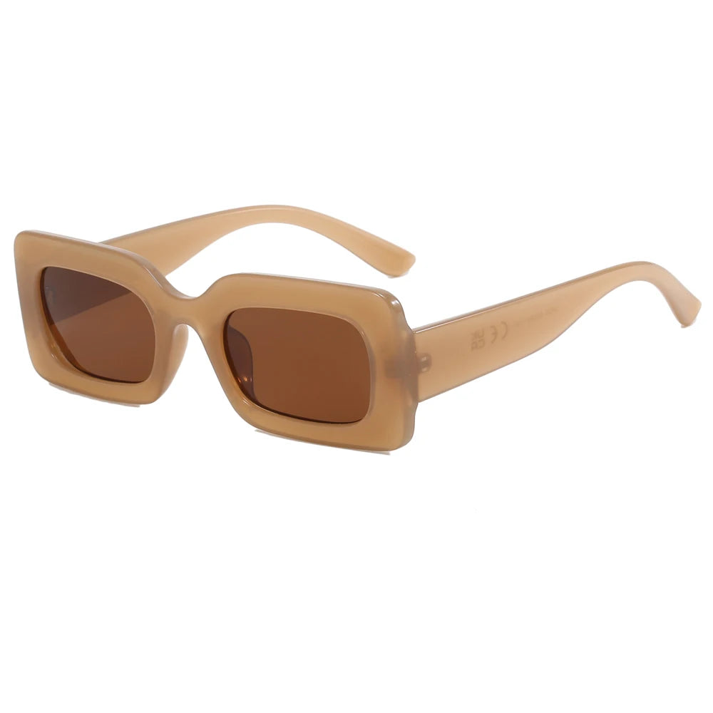 Superhot Eyewear 33161 Fashion 2023 Retro Rectangle Colorful Outdoor Sunglasses