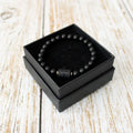 8mm Matte Black Onyx Beaded Bracelet Lucky Signs of the Zodiac Totem for Men Women for Weddings Gifts Religious Style Bangles