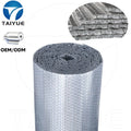 Customized Reflective Aluminum Foil Double Bubble Thermal Insulation Roll Radiant Barrier Building Material on Roof Wall Floor