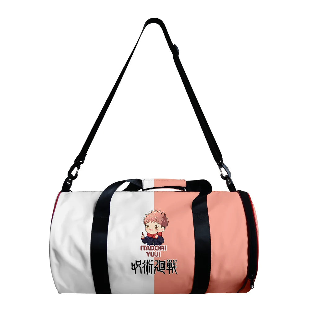 Wholesale Custom Foldable Waterproof Japanese Anime Printed Durable Portable Travel Bag