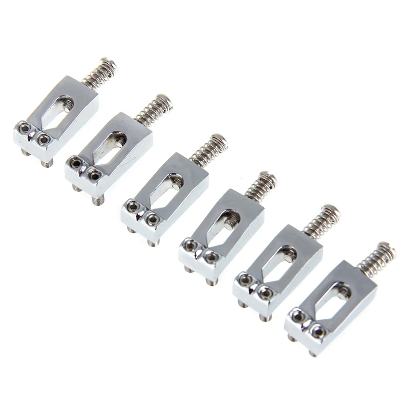 6PCS Electric Guitar Single Shake Tremolo Bridge Saddle String Code