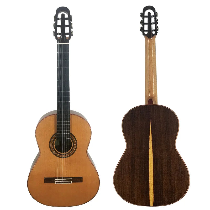 Aiersi Brand Handmade Nomex Top Double Top Nylon String Rosewood Classic Guitar Professional