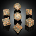 Wholesale Custom Handmade Natural Stone Polyhedral 16mm D20 D&D Dice Sets