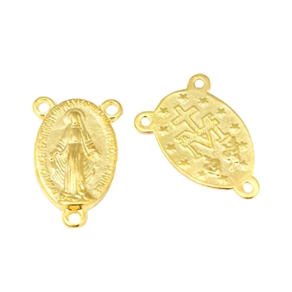 Tibetan Style Oval With Virgin Holy Rosary Center Chandelier