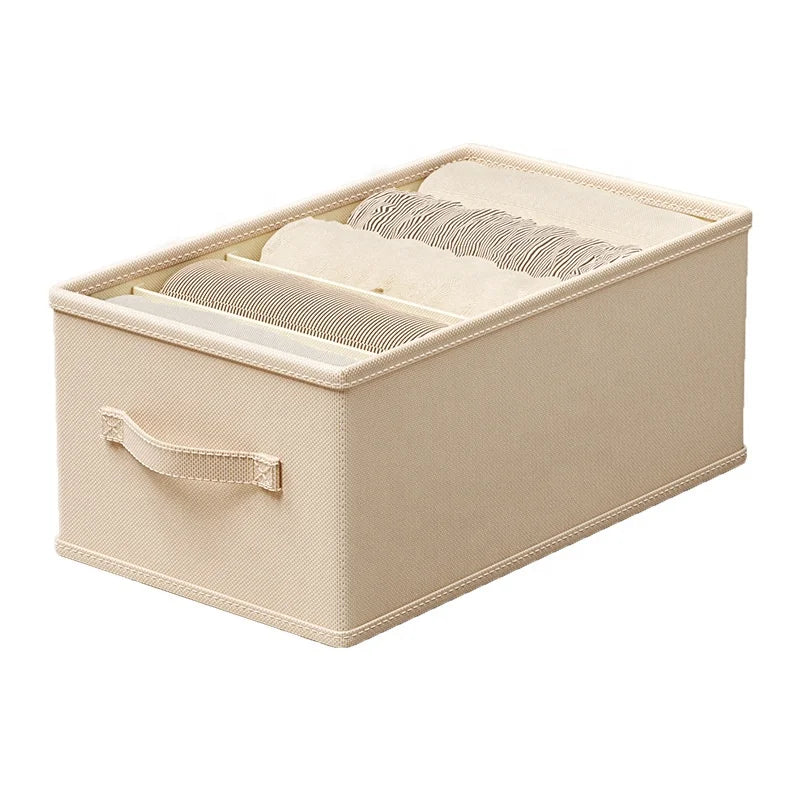 OEM New Jeans Storage Box Drawer Type Underwear Storage Box Foldable T-shirt Jeans Storage Organizer Wardrobe Clothing Organizer