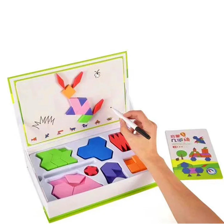 Party Favors Custom Funny Magnetic Shape Puzzles 3mm 5mm Colorful EVA Foam Fridge Magnet Perfect Gifts for Kids Christmas MegaBDM