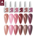 JTING Nail Supplies Custom Private Label Hema Free Gel Polish Oem Nail Products Salon Mixed 6color Set Uv Nail Gel Polish
