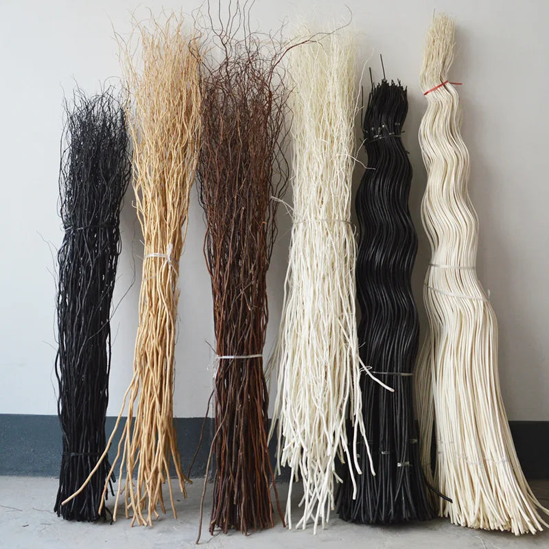 Y-N048 Wholesale Natural Dragon Willow Dry Branch Cloud Dragon Willow Dry Flower Dry Branch Decorative Rattan Decorative Flower