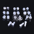 Fashion Earring Back Hamburg Shaped Silicone Cushion Pads for Clip on Earrings Fine Jewelry Findings DIY Accessories