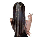 New Rhinestone Headband Women Braid Dreadlocks Headdress Dance Party Headwear Head Tiara Head Piece Hair Accessories