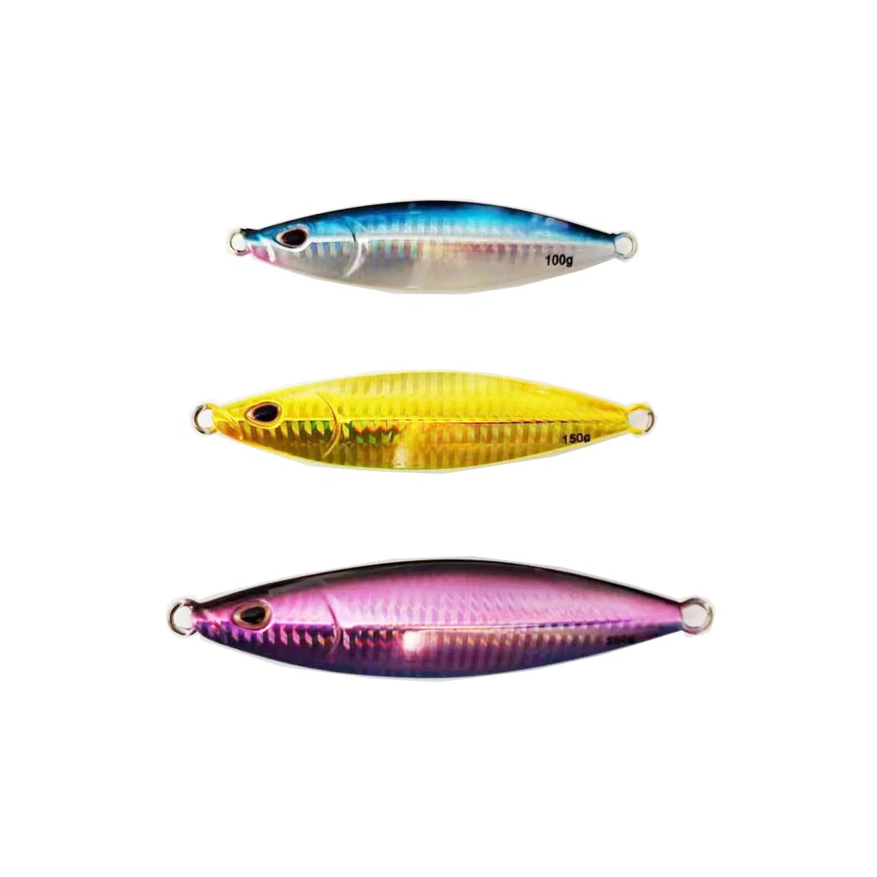 MISTER JIGGING 3D Simulation Eyes Vibrant Sound Fishing Lead Jigs Lure Offshore Metal Jig Lure