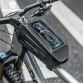 For New Design Touch Screen Waterproof Reflective Black/Camouflage Portable Cycling Frame Front Handlebar Top Tube Bag