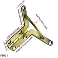 Metal Accessories Antique Brass Hinges for Jewellery Boxes