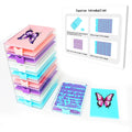 R-Tool01 4pcs Beads Sorting Plate Plastic Organizers with Logo Design Diamond Painting Storage Drawers Trays