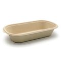 Hot Selling Biodegradable 24oz Disposable Food Packaging Salad Bowls Sugarcane Pulp Bagasse Bamboo Fiber Bowl Camping Waterproof