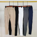 Recycled 5 Colors Riding Zipper Leggings Women Silicone Anti-pilling Breeches Equestrian Ladies Horseback Clothing MegaBDM