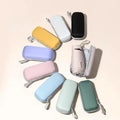 Factory Direct Price Mini Pocket Capsule Umbrella 6 Folding Lightweight Custom Sunshade Lady Umbrella with EVA Box