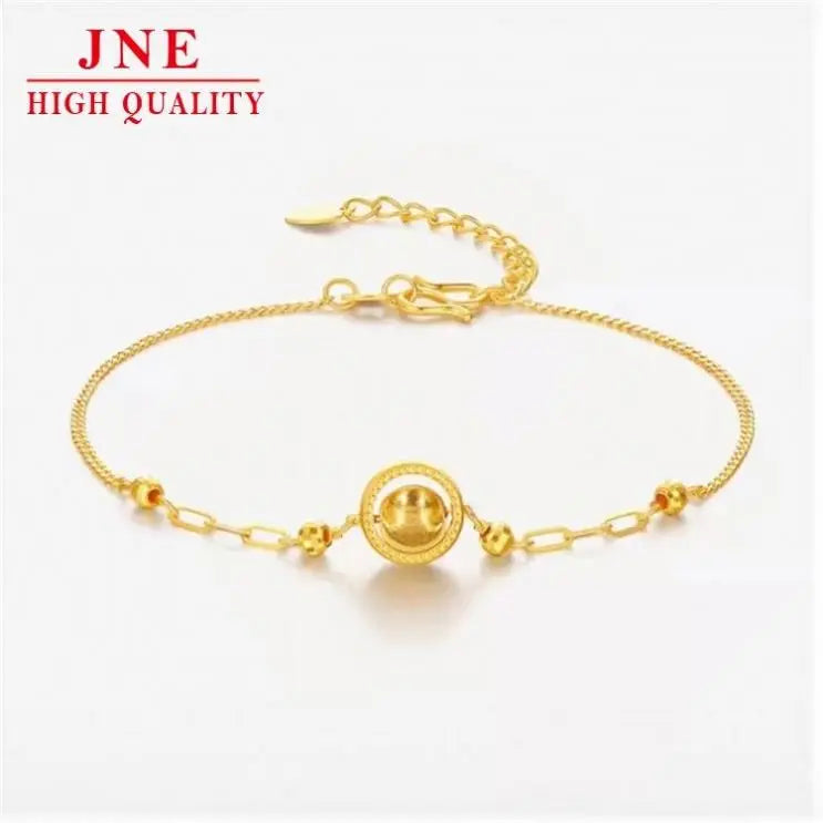 Gold Cat Eye Lucky Beads Bracelet Light Luxury High-Grade Bracelet Women's Refined Stylish and Versatile Bracelet Wholesale