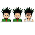 Gon Car Sticker Hunter X Hunter Gon Anime Motion Sticker Peeker Sticker Waterproof Decals for Cars
