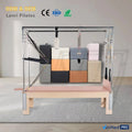 New Arrival Maple Wood Cadillac Reformer Pliates Machine High Quality Exercise Pilates Cadillac Reformer with Full Height Tower