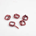 2025 New 13x13mm Red Single Roller Pin Buckle Pin Belt Buckle Strap Wholesale
