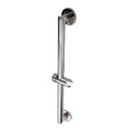 Adjustable 32mm Modern Shower Head Holder & Hand Shower Grab Bar Slide Bracket Easy Installation Chrome Finish