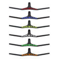 Carbon Fiber Bicycle One-piece Handlebar Minus 17 Degree Mountain Bicycle Bike Straight Handlebar MTB Handlebar