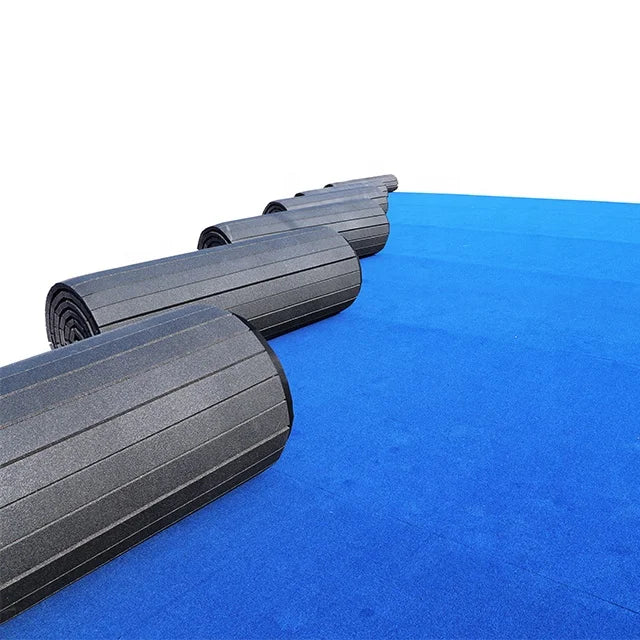 AIDONG Wholesale Roll Foam Martial Arts  Wushu Gymnastic Mats for Gym Dancing Room Tatami Cheer Leading Mats