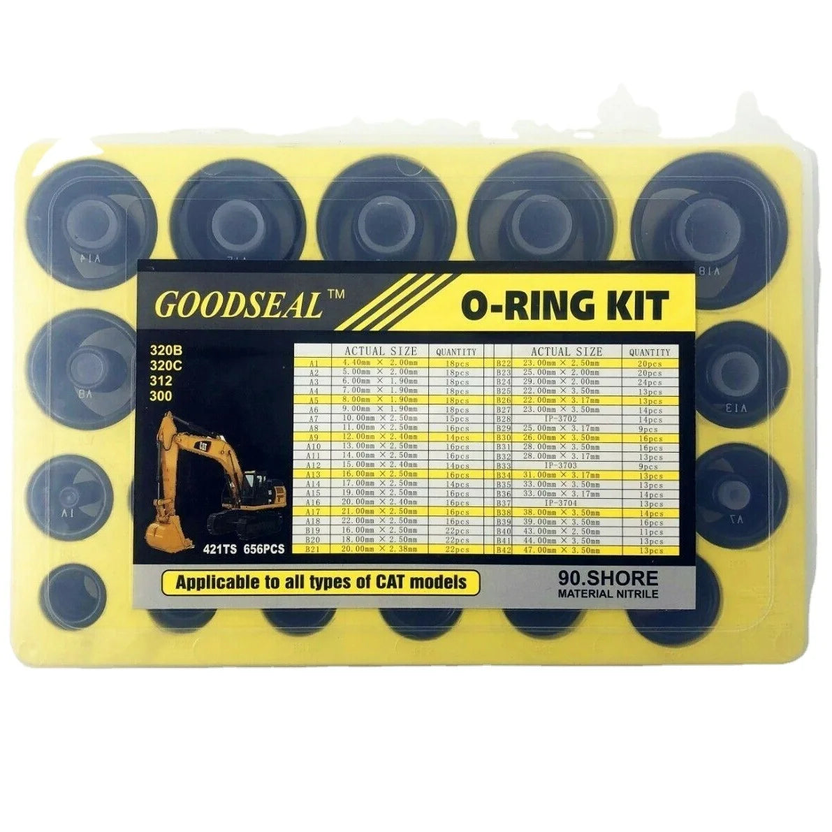 Factory Hot Sale Various O-Ring Seal Oring Kit Set