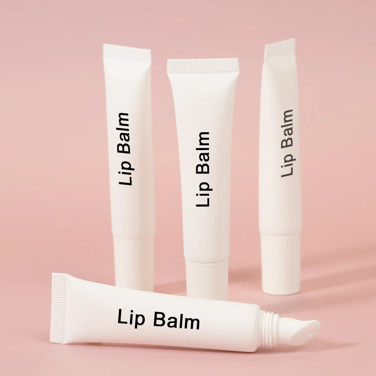 Custom Logo Eco Friendly Silky Texture Glossy Lip Balm Squeeze Organic Tinted Sunscreen Plump Lip Balm Wholesale